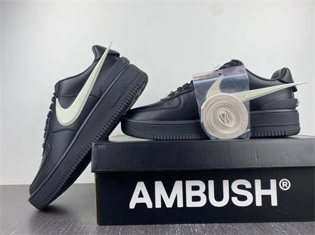 Trendsetting Nike Air Force 1 Low SP AMBUSH Black DV3464- 5141