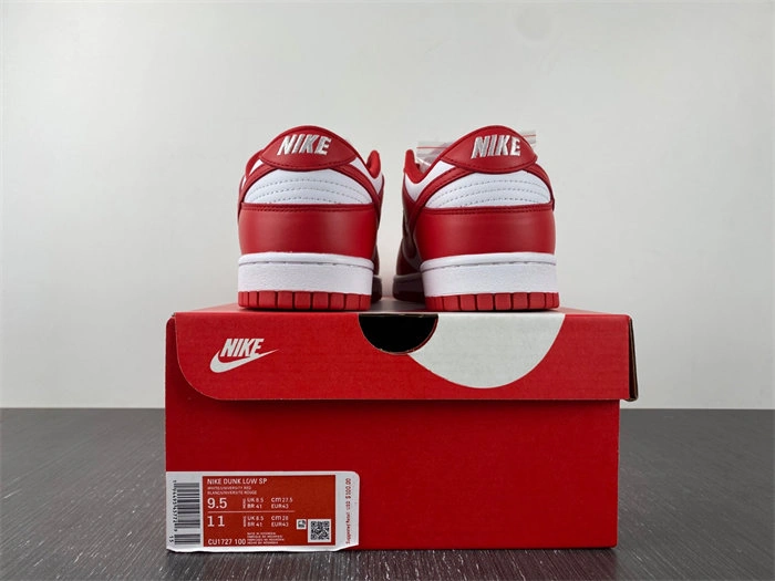 Nike Dunk Low University Red CU1727- Resilient 4839